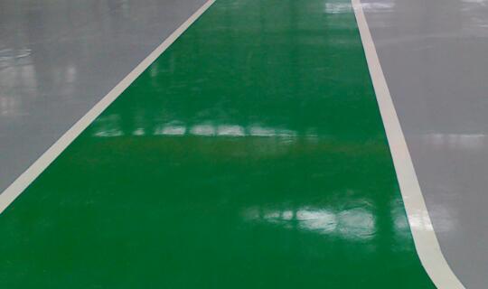 工厂车间地面地坪漆进行颜色的选择多方面的因素